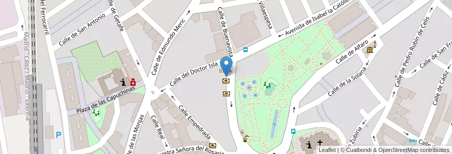 Mapa de ubicacion de Banco Sabadell en إسبانيا, منطقة مدريد, منطقة مدريد, Área Metropolitana De Madrid Y Corredor Del Henares, Pinto.