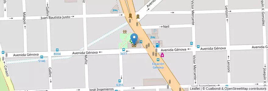 Mapa de ubicacion de Banco Santa Fe en Argentinien, Santa Fe, Departamento Rosario, Municipio De Rosario, Rosario.