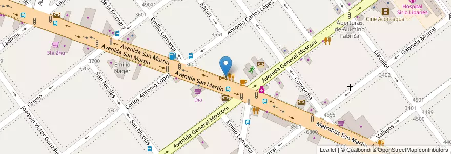 Mapa de ubicacion de BancoPatagonia, Villa Devoto en Argentinien, Ciudad Autónoma De Buenos Aires, Buenos Aires, Comuna 11.