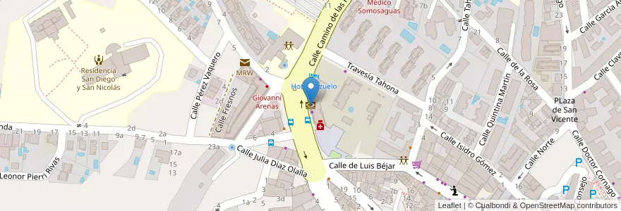 Mapa de ubicacion de Bankia en Espanha, Comunidade De Madrid, Comunidade De Madrid, Área Metropolitana De Madrid Y Corredor Del Henares, Pozuelo De Alarcón.