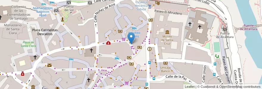 Mapa de ubicacion de Bankinter en إسبانيا, قشتالة-لا مانتشا, طليطلة, طليطلة, طليطلة.