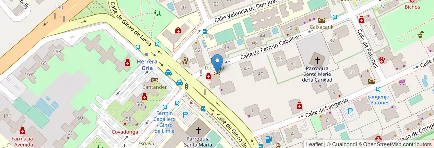 Mapa de ubicacion de Bankinter en Spagna, Comunidad De Madrid, Comunidad De Madrid, Área Metropolitana De Madrid Y Corredor Del Henares, Madrid.
