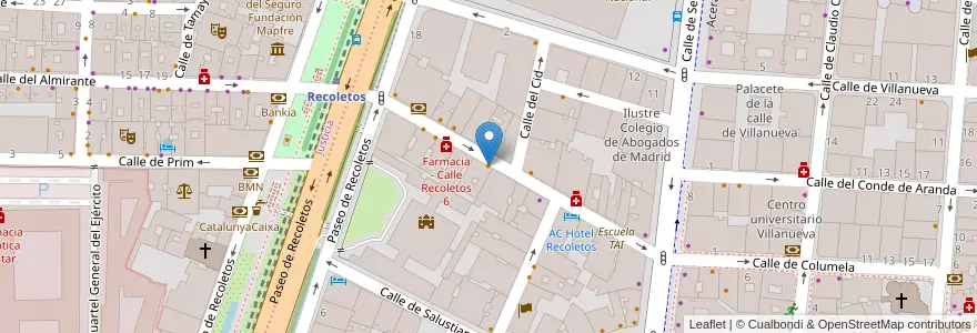 Mapa de ubicacion de Banzai en Испания, Мадрид, Мадрид, Área Metropolitana De Madrid Y Corredor Del Henares, Мадрид.