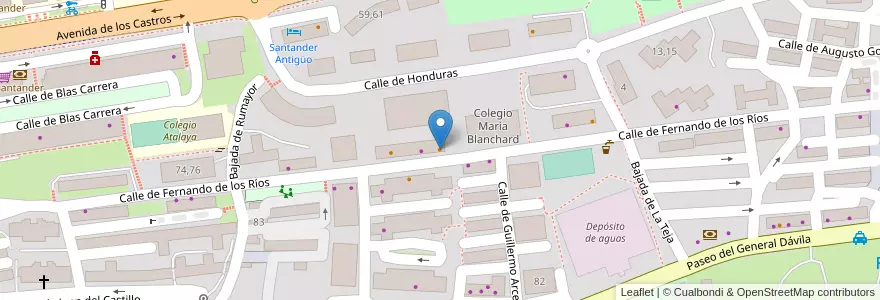 Mapa de ubicacion de Bar Abel en Испания, Кантабрия, Кантабрия, Santander, Santander.