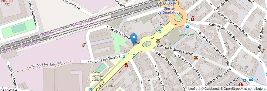 Mapa de ubicacion de Bar Agavel en 스페인, Comunidad De Madrid, Comunidad De Madrid, Área Metropolitana De Madrid Y Corredor Del Henares, 마드리드.