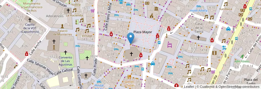 Mapa de ubicacion de Bar Berysa en Sepanyol, Castilla Y León, Salamanca, Campo De Salamanca, Salamanca.