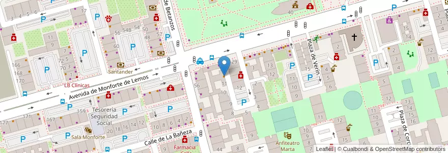 Mapa de ubicacion de Bar Cafetería Montoya en Spanje, Comunidad De Madrid, Comunidad De Madrid, Área Metropolitana De Madrid Y Corredor Del Henares, Madrid.