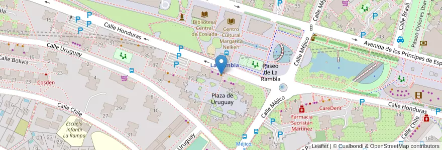 Mapa de ubicacion de Bar Calatis en İspanya, Comunidad De Madrid, Comunidad De Madrid, Área Metropolitana De Madrid Y Corredor Del Henares, Coslada.
