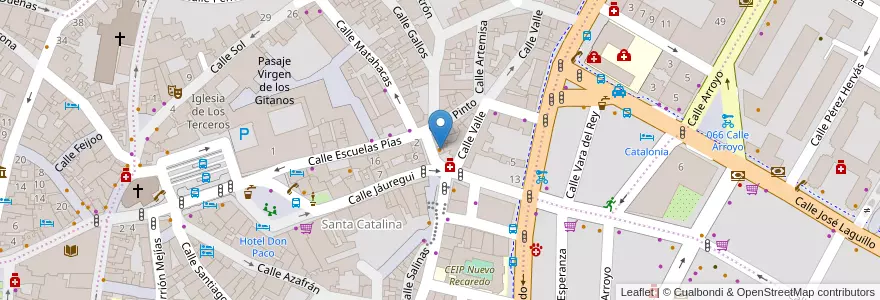 Mapa de ubicacion de Bar Casa Eme en 西班牙, 安达鲁西亚, Sevilla, Sevilla.