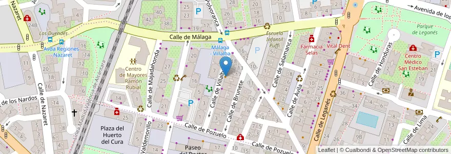 Mapa de ubicacion de Bar Cervecería First Class en Espanha, Comunidade De Madrid, Comunidade De Madrid, Área Metropolitana De Madrid Y Corredor Del Henares, Fuenlabrada.