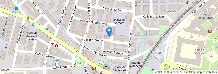 Mapa de ubicacion de Bar Cordero en Spagna, Comunidad De Madrid, Comunidad De Madrid, Área Metropolitana De Madrid Y Corredor Del Henares, Leganés.