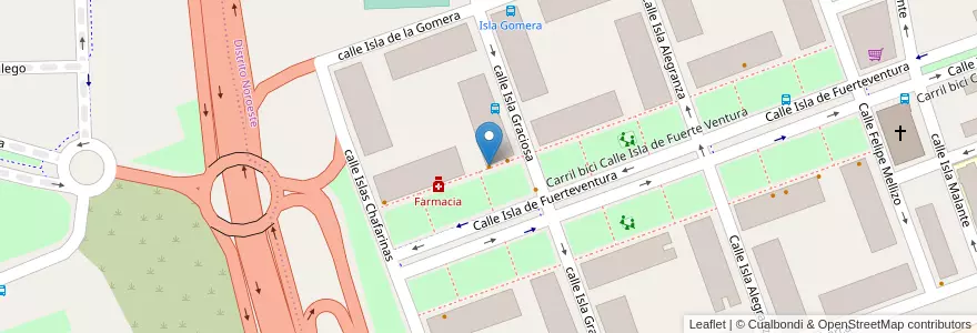 Mapa de ubicacion de Bar de tapas "Chop" en 스페인, Andalucía, Córdoba, Córdoba.