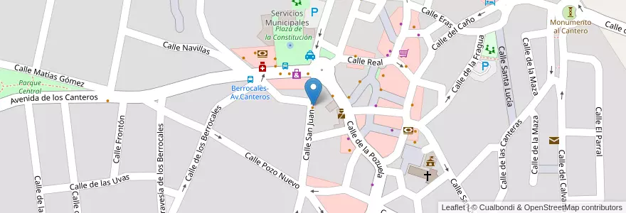 Mapa de ubicacion de Bar El Cabrero en Spanje, Comunidad De Madrid, Comunidad De Madrid, Cuenca Del Guadarrama, Alpedrete.