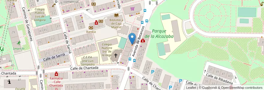 Mapa de ubicacion de Bar El PIlar en Espagne, Communauté De Madrid, Communauté De Madrid, Área Metropolitana De Madrid Y Corredor Del Henares, Madrid.