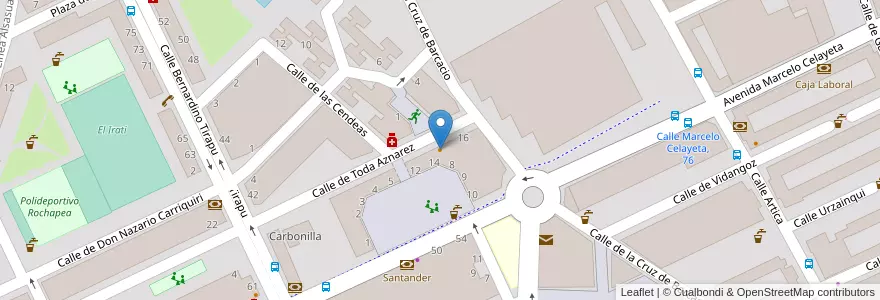 Mapa de ubicacion de Bar El Rincón del Pollo en Испания, Наварра, Наварра, Памплона.