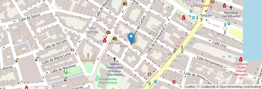 Mapa de ubicacion de Bar El Soto en スペイン, マドリード州, Comunidad De Madrid, Área Metropolitana De Madrid Y Corredor Del Henares, Madrid.