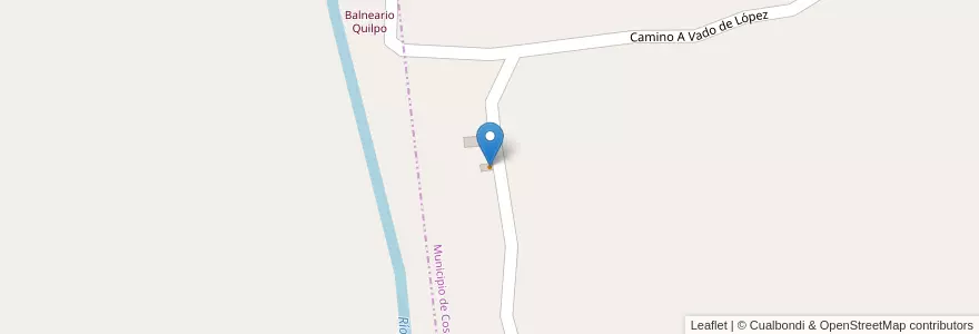 Mapa de ubicacion de Bar EL Vado en Arjantin, Córdoba, Departamento Punilla, Pedanía Dolores, Municipio De Cosquín.
