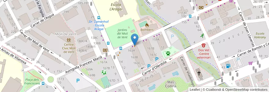 Mapa de ubicacion de Bar Esmeralda en España, Catalunya, Barcelona, Garraf, Vilanova I La Geltrú.