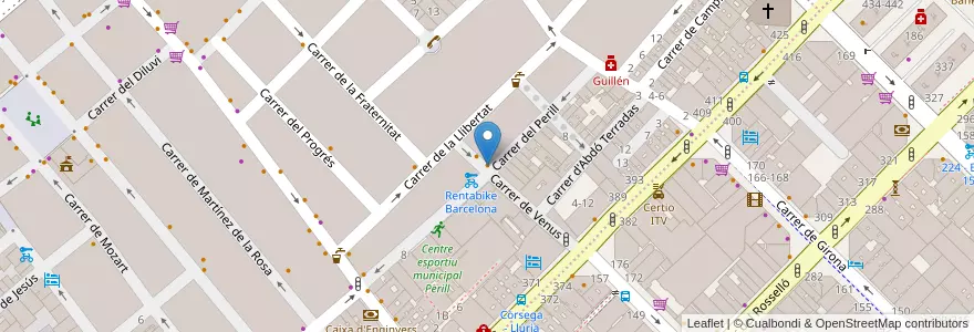 Mapa de ubicacion de Bar Falstaff en Sepanyol, Catalunya, Barcelona, Barcelonès, Barcelona.