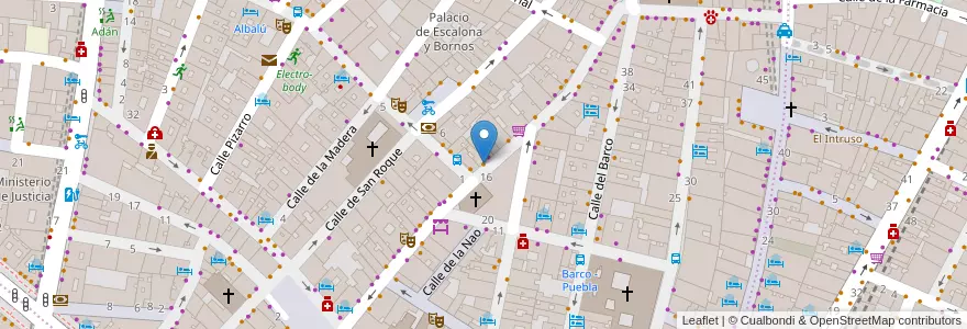 Mapa de ubicacion de Bar Galleta en Испания, Мадрид, Мадрид, Área Metropolitana De Madrid Y Corredor Del Henares, Мадрид.