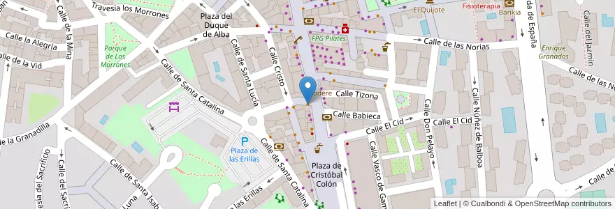Mapa de ubicacion de Bar Gran Vía en إسبانيا, منطقة مدريد, منطقة مدريد, Área Metropolitana De Madrid Y Corredor Del Henares, Majadahonda.