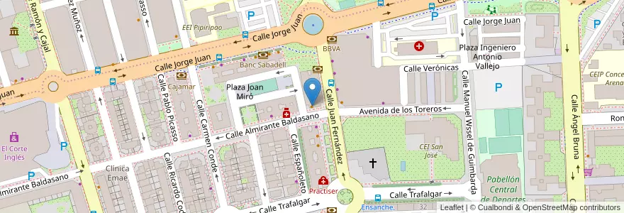 Mapa de ubicacion de Bar JL en Spagna, Región De Murcia, Región De Murcia, Campo De Cartagena Y Mar Menor, Cartagena.