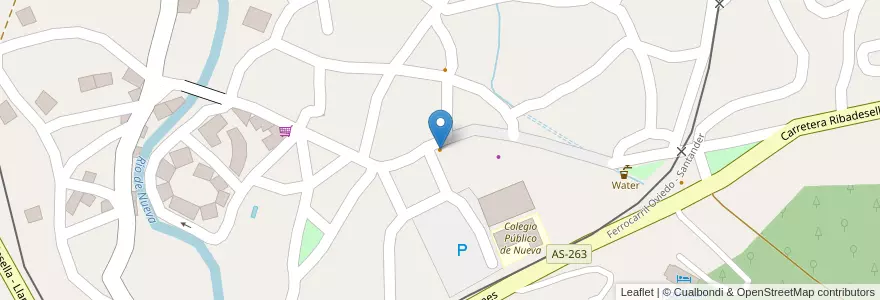 Mapa de ubicacion de Bar La Central en 스페인, 아스투리아스, 아스투리아스, Llanes.