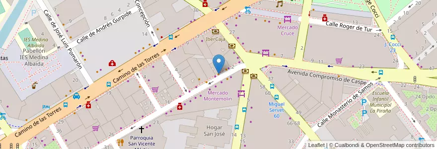 Mapa de ubicacion de Bar La Cumbre en Испания, Арагон, Сарагоса, Zaragoza, Сарагоса.