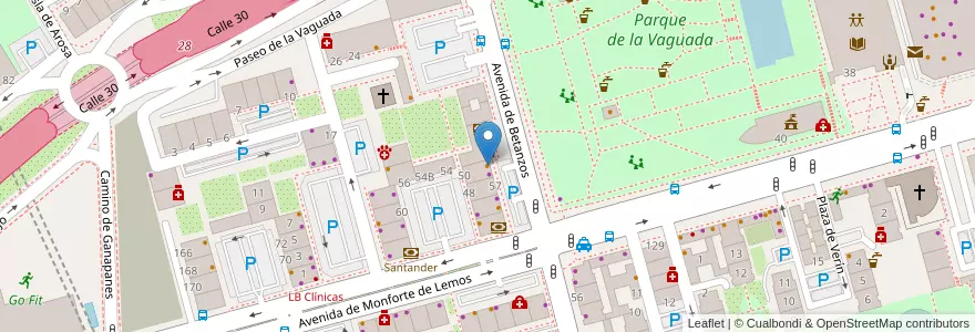 Mapa de ubicacion de Bar la Filipiniana en Spain, Community Of Madrid, Community Of Madrid, Área Metropolitana De Madrid Y Corredor Del Henares, Madrid.