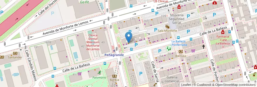 Mapa de ubicacion de Bar La Habana en Spain, Community Of Madrid, Community Of Madrid, Área Metropolitana De Madrid Y Corredor Del Henares, Madrid.