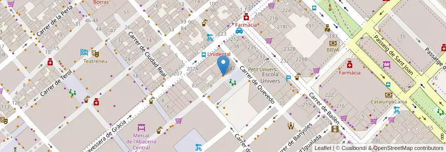Mapa de ubicacion de Bar Lennon en Sepanyol, Catalunya, Barcelona, Barcelonès, Barcelona.