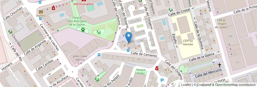 Mapa de ubicacion de Bar LLL en España, Comunidad De Madrid, Comunidad De Madrid, Área Metropolitana De Madrid Y Corredor Del Henares, Torrejón De Ardoz.