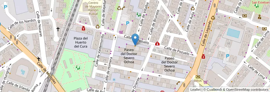 Mapa de ubicacion de Bar Los Hermanos en España, Comunidad De Madrid, Comunidad De Madrid, Área Metropolitana De Madrid Y Corredor Del Henares, Fuenlabrada.