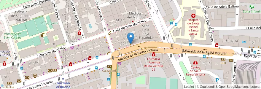 Mapa de ubicacion de Bar Manolo en Sepanyol, Comunidad De Madrid, Comunidad De Madrid, Área Metropolitana De Madrid Y Corredor Del Henares, Madrid.