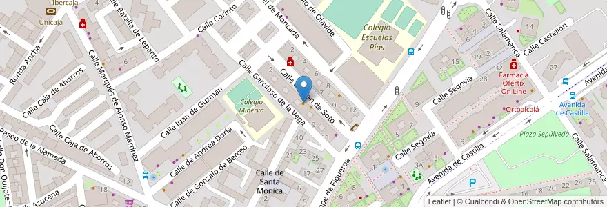 Mapa de ubicacion de Bar Marisquería Casa Pepe en 西班牙, Comunidad De Madrid, Comunidad De Madrid, Área Metropolitana De Madrid Y Corredor Del Henares, Alcalá De Henares.