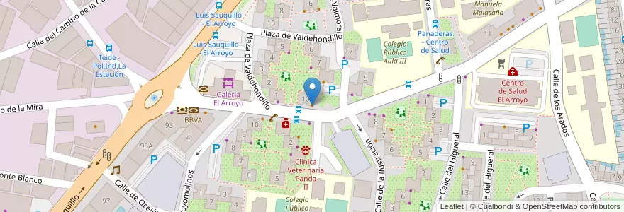 Mapa de ubicacion de Bar Nieto en Spanien, Autonome Gemeinschaft Madrid, Autonome Gemeinschaft Madrid, Área Metropolitana De Madrid Y Corredor Del Henares, Fuenlabrada.