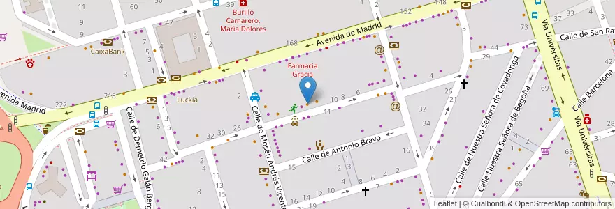 Mapa de ubicacion de Bar Palique en Испания, Арагон, Сарагоса, Zaragoza, Сарагоса.