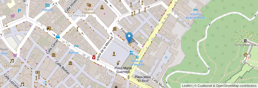 Mapa de ubicacion de Bar Picasso en Spain, Andalusia, Malaga, Málaga-Costa Del Sol, Málaga.