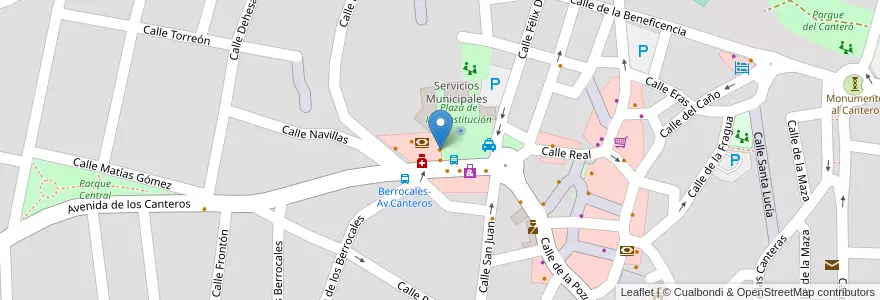 Mapa de ubicacion de Bar Plaza en Espanha, Comunidade De Madrid, Comunidade De Madrid, Cuenca Del Guadarrama, Alpedrete.