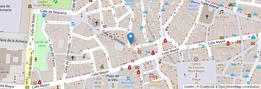 Mapa de ubicacion de Bar Refra en إسبانيا, منطقة مدريد, منطقة مدريد, Área Metropolitana De Madrid Y Corredor Del Henares, مدريد.