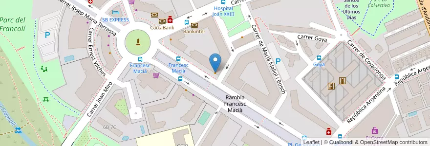 Mapa de ubicacion de Bar Restaurant Aitor en España, Catalunya, Tarragona, Tarragonès, Tarragona.