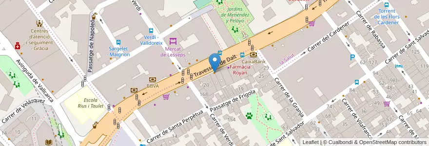 Mapa de ubicacion de Bar restaurant Nit en Испания, Каталония, Барселона, Барселонес, Барселона.