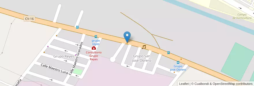 Mapa de ubicacion de Bar restaurante Cava en Испания, Валенсия, Кастельон, La Plana Alta, Кастельон-Де-Ла-Плана.