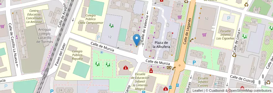 Mapa de ubicacion de Bar Restaurante Los Molinos en Espanha, Comunidade De Madrid, Comunidade De Madrid, Área Metropolitana De Madrid Y Corredor Del Henares, Fuenlabrada.