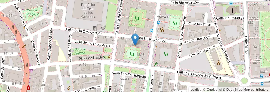 Mapa de ubicacion de Bar Route 66 en スペイン, カスティーリャ・イ・レオン州, サラマンカ, Campo De Salamanca, サラマンカ.