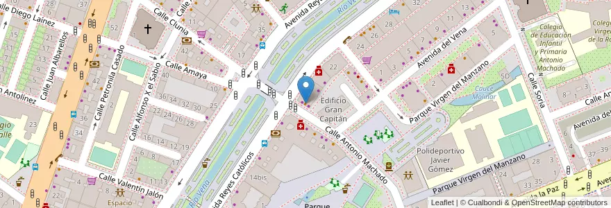 Mapa de ubicacion de Bar Santi en スペイン, カスティーリャ・イ・レオン州, Burgos, Alfoz De Burgos, Burgos.