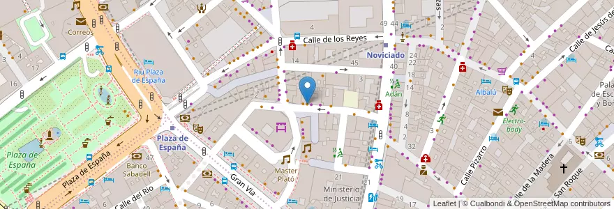Mapa de ubicacion de Bar Selva en Испания, Мадрид, Мадрид, Área Metropolitana De Madrid Y Corredor Del Henares, Мадрид.