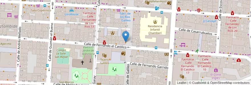 Mapa de ubicacion de Bar Sierra en Spagna, Comunidad De Madrid, Comunidad De Madrid, Área Metropolitana De Madrid Y Corredor Del Henares, Madrid.