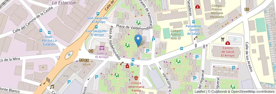 Mapa de ubicacion de Bar Sol en Испания, Мадрид, Мадрид, Área Metropolitana De Madrid Y Corredor Del Henares, Fuenlabrada.