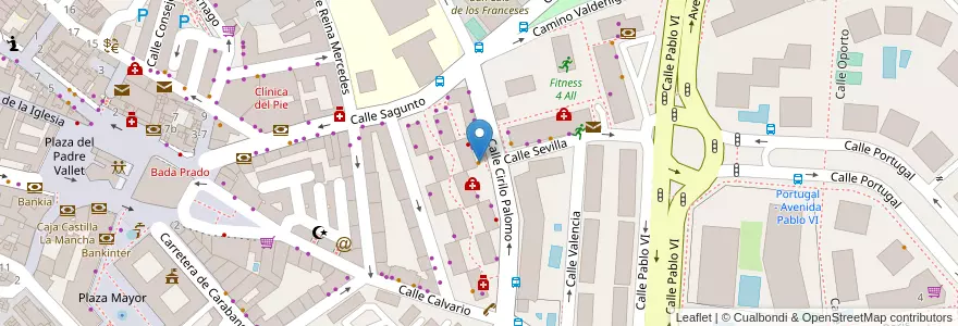 Mapa de ubicacion de Bar Sonia en Spanje, Comunidad De Madrid, Comunidad De Madrid, Área Metropolitana De Madrid Y Corredor Del Henares, Pozuelo De Alarcón.
